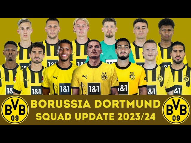 BORUSSIA DORTMUND Squad Update 2023/24 Ft. Marcel Sabitzer, Felix Nmecha, Bensebaini | FootWorld - YouTube